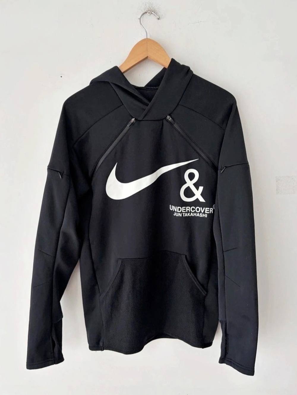 Nike x Undercover Jun Takahashi NRJ TC Black Hoodie Size S